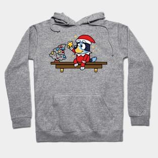 cristmas bluey Hoodie